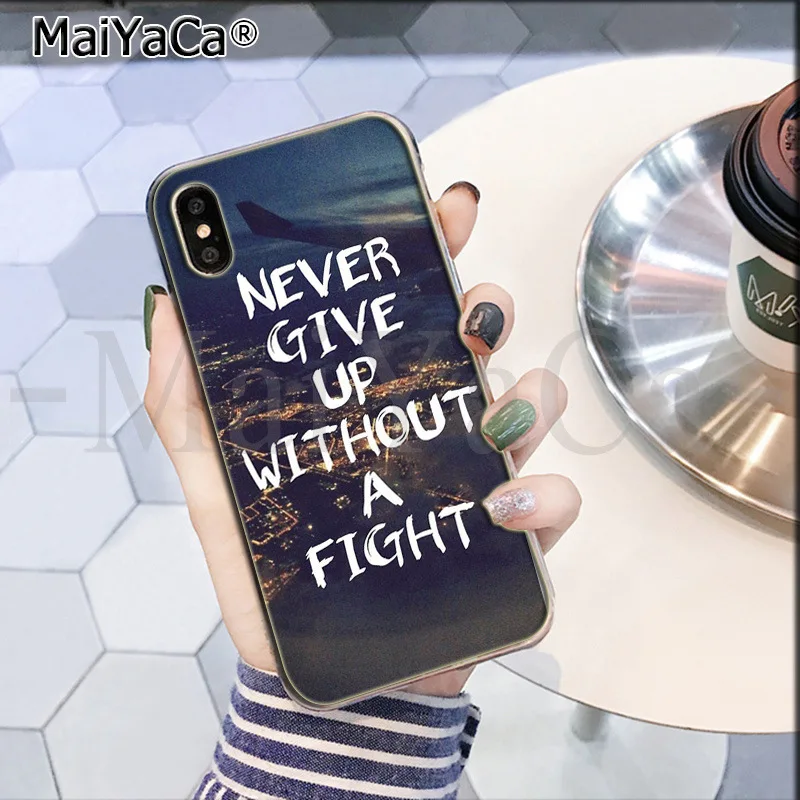 MaiYaCa исламские мотивационные плакаты цитаты защитный мобильный чехол для телефона для Apple iPhone 8 7 6 6S Plus X XS max 5 5S SE XR чехол - Цвет: 9