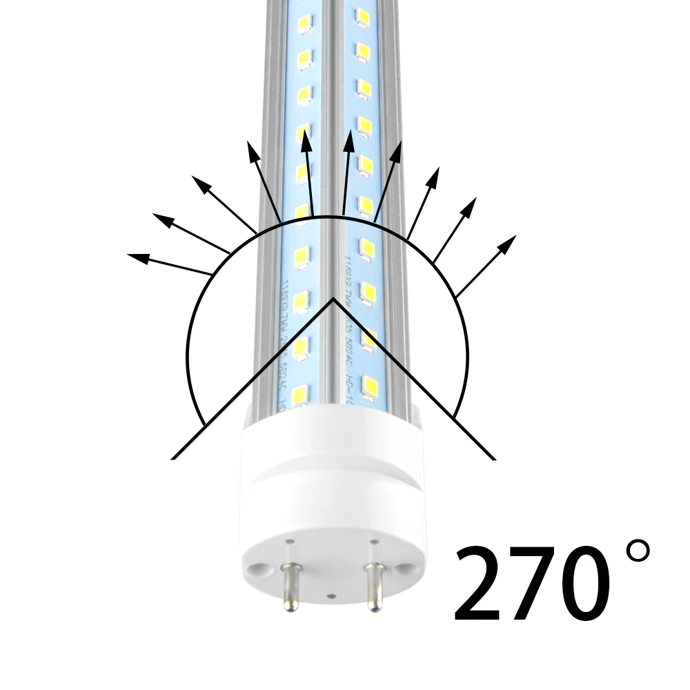 Светодиодная лампа t8 t10 t12 6ft 1800 мм 180 см 1 8 м G13 Bipin светодиодные люминесцентные