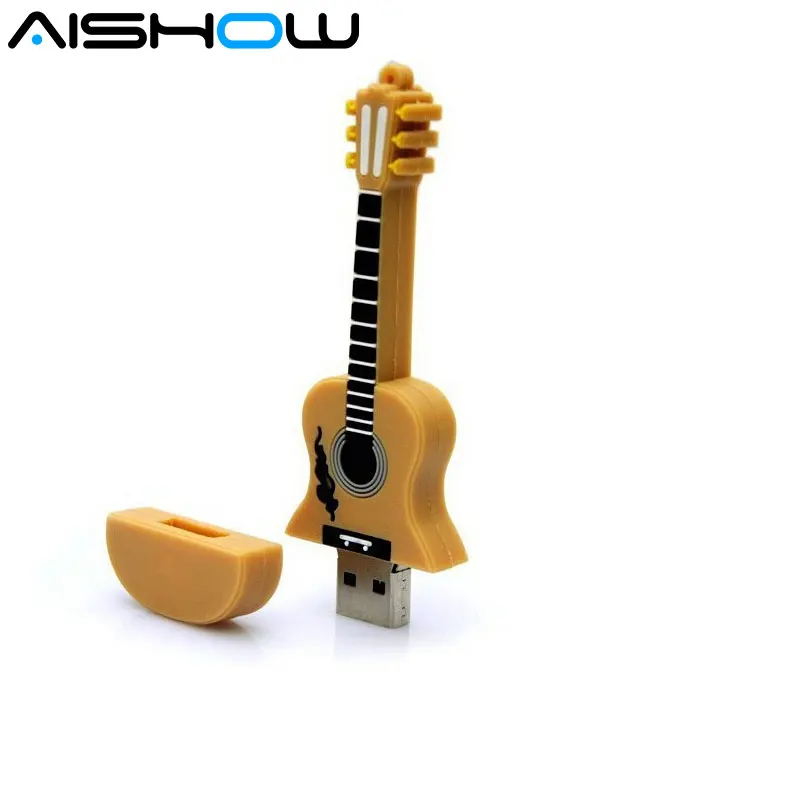 Модный новый музыкальный инструмент гитара Usb флэш-накопитель карта памяти 8 Гб 16