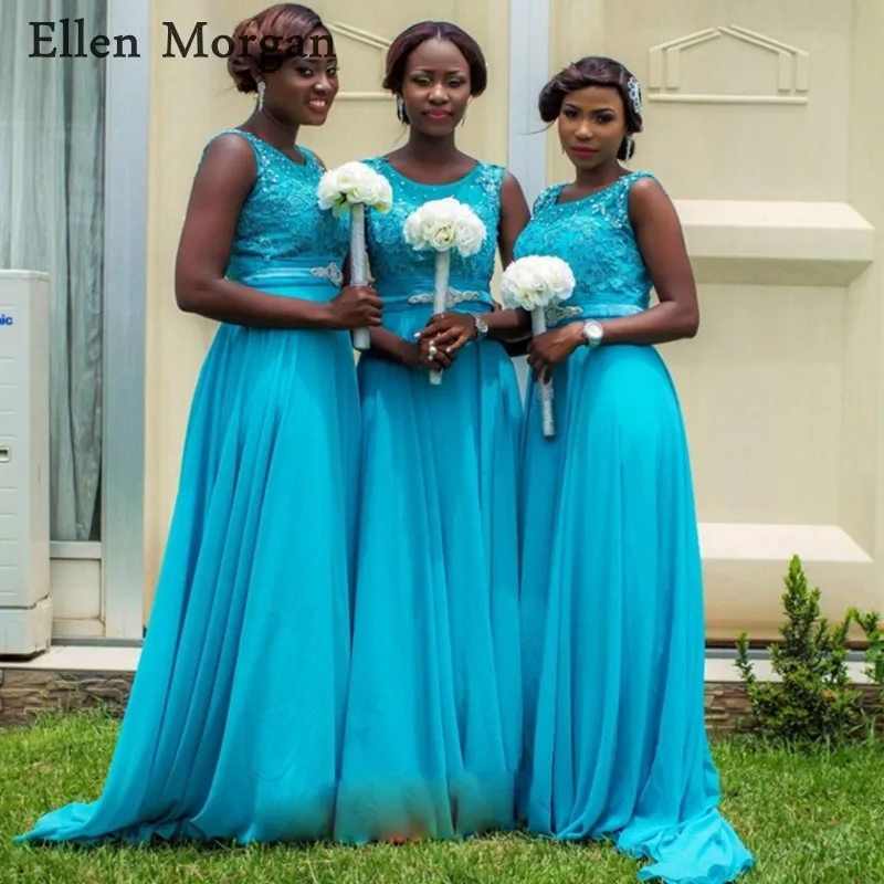 

Простые дешевые кружевные шифоновые платья для подружек невесты для свадебной вечеринки для взрослых, африканские черные длинные вечерние...