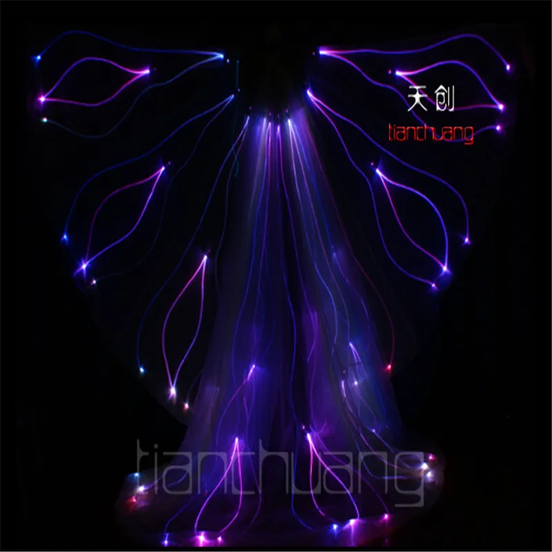 Женский светодиодный светильник яркий программируемый для бальных танцев|led