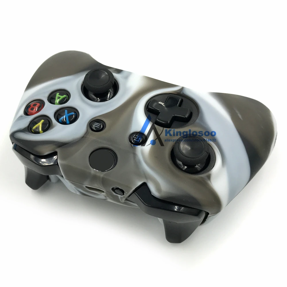 Камуфляжный силиконовый защитный чехол для Xbox One | Электроника