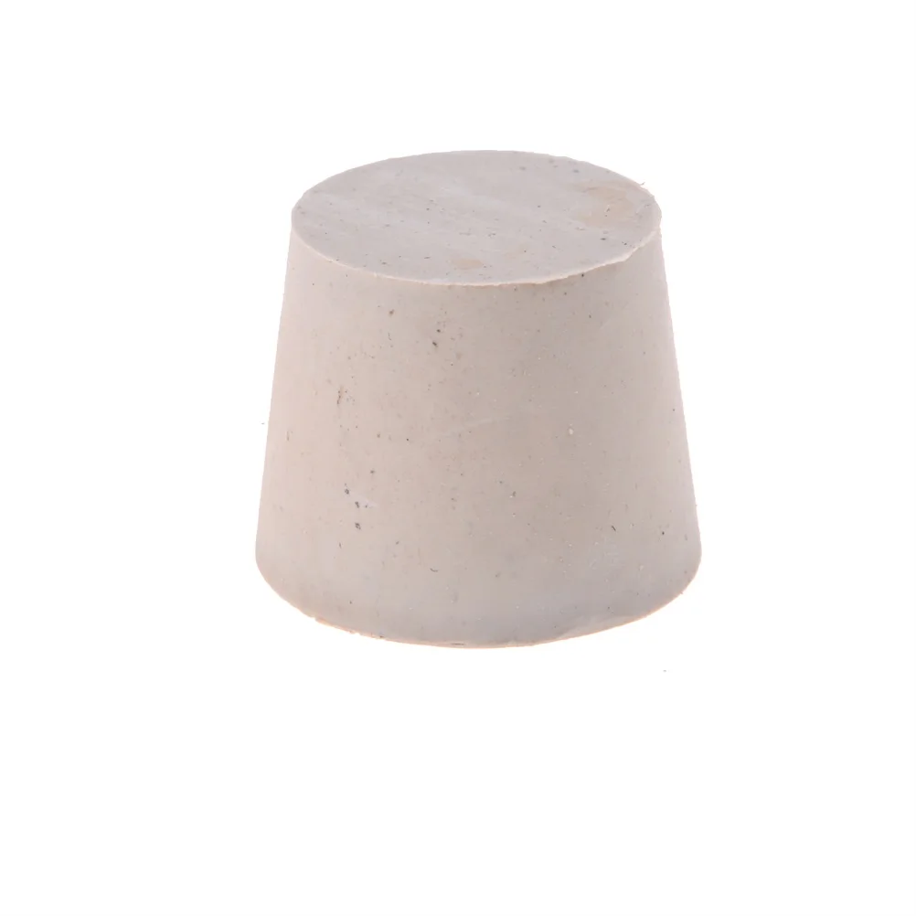 5 шт. лабораторные резиновые пробки колбы конические трубки твердые белые оптом