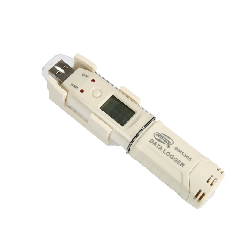 

Brand LCD Humidity Temperature Data Logger USB Digital Thermometer Hygrometer Recorder -30~+80 Celsius Tem Auto Storage GM1365