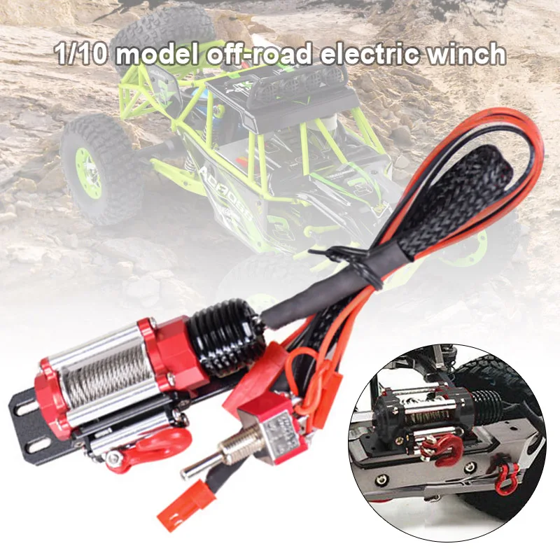 

Тяга лебедки цельнометаллического типа A для 1/10 RC Crawlers SCX10 RC Car NSV775