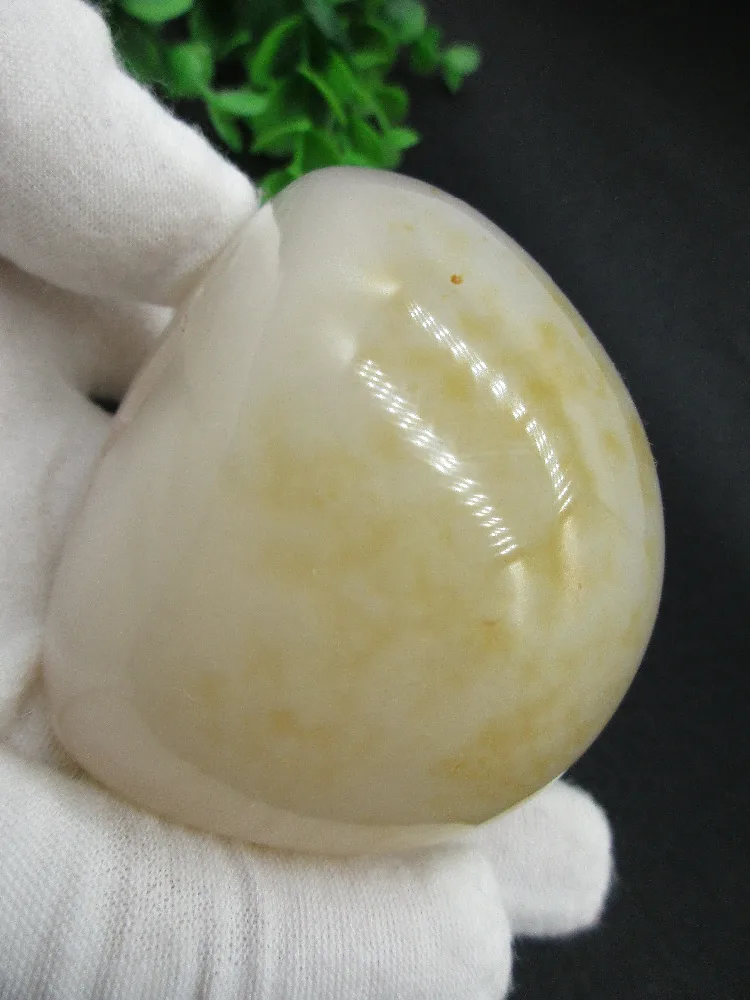High Quality Unique Natural Mineral White Agate Hole Cave Specimen Feng Shui Collection | Дом и сад