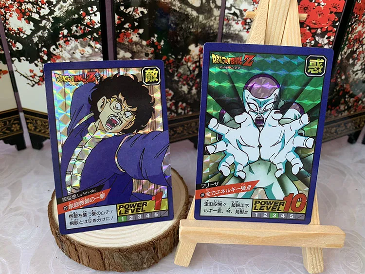 40 шт. карты DRAGON BALL Z Goku Broly флеш-карта экшн-игрушки Фигурки часы в советском стиле игра флеш-карта коллекционные карточки