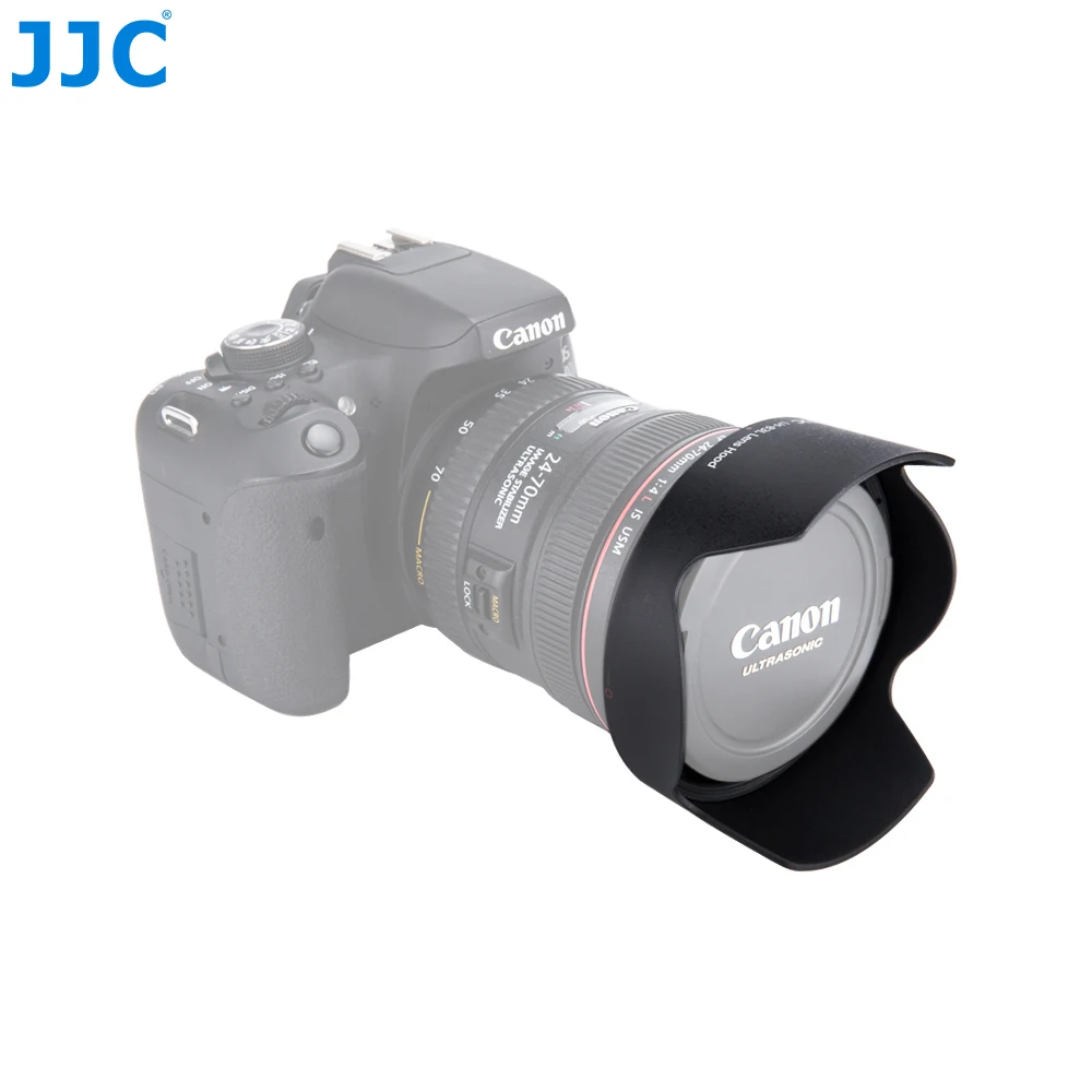 JJC Камера Аксессуары бленда для объектива Canon EF 24 70 мм f/4L IS USM Объектив Заменяет EW