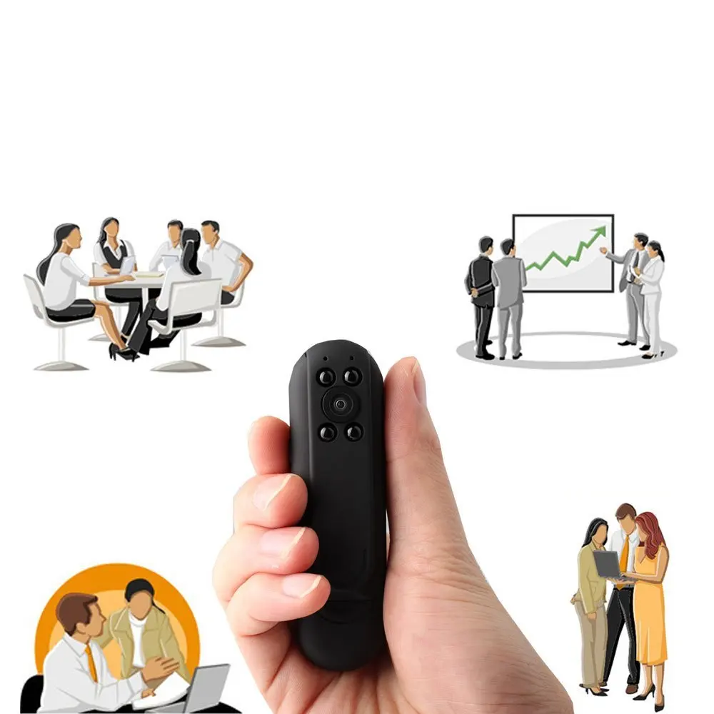 Мини камера ночного видения 1080P Датчик движения тела видеокамера ультра