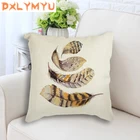 Акварельные Перья минималистичный художественный принт декоративная подушка для дивана-кровати украшение дома Фестивальная Подушка кровать квадратная подушка