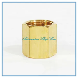 Латунь Медь шланговая сборка трубки Шестигранная Соединительная муфта быстрого разъема с внутренней резьбой 18 