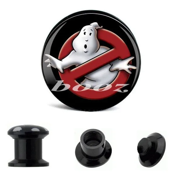 Акриловый Винт пирсинг ювелирные изделия тела Серьги Туннели для ушей