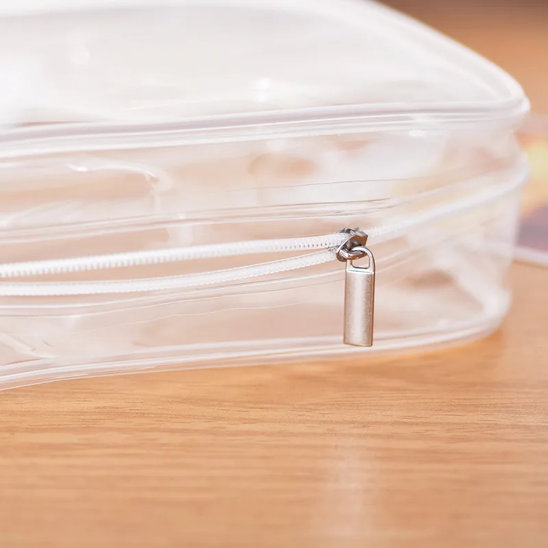 1/4 шт прозрачная портативная косметичка Экологичная водонепроницаемая сумка на