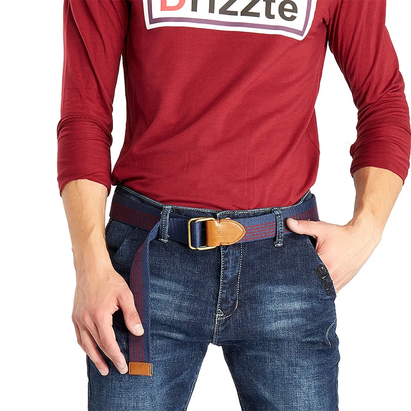 Ремень Drizzte мужской 170 см 67 дюймов с двумя кольцами|canvas belt|men beltbelt belt |
