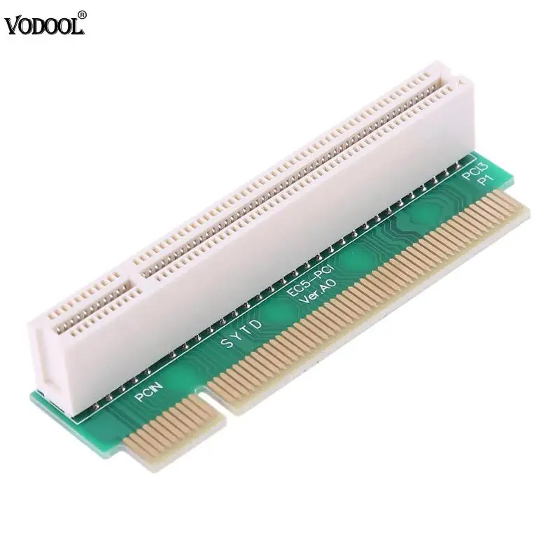 PCI Male to Female 32 бит 90 градусов правый угловой переходник удлинительная карта