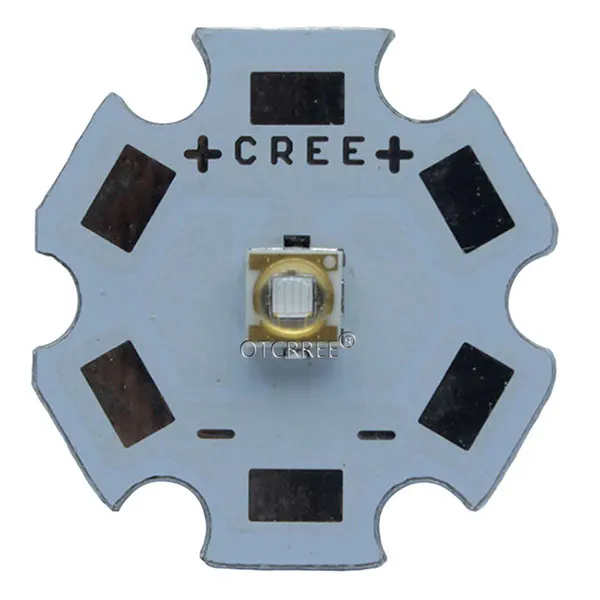 with 20mm pcb 1 шт. 3 Вт Высокая мощность 3535 светодиоды УФ Фиолетовый светильник чип 365 385 395nm 400 405nm 430nm для сушки ногтей идентификация валюты DIY - Испускаемый цвет: with 20mm pcb