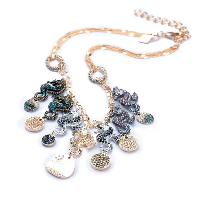 Новинка 2018 ограниченное количество Кристальное высококлассное ожерелье с