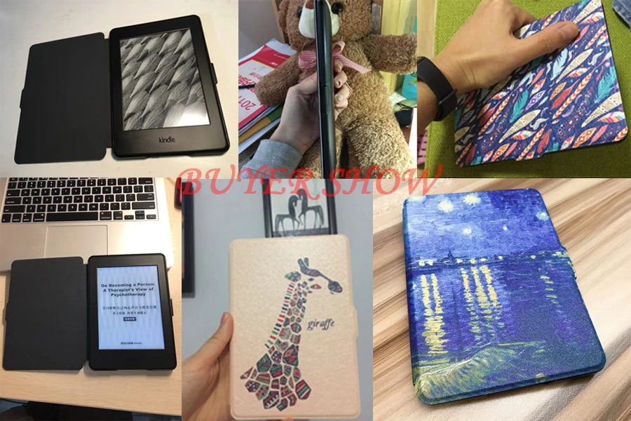 WALNEW светильник из искусственной кожи чехол для Amazon Kindle Paperwhite 1 2 3 6 дюймов электронная книга 2012 2013 Чехол Smart Auto Sleep/Wake