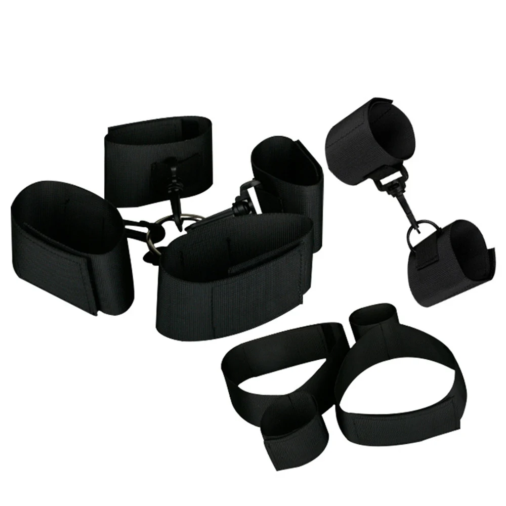 Нейлоновый бандаж наручники комплект наручников на щиколотке интимные