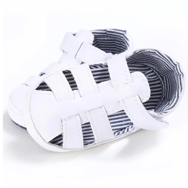 Сандалии для маленьких мальчиков в западном стиле Летние кожаные кроссовки