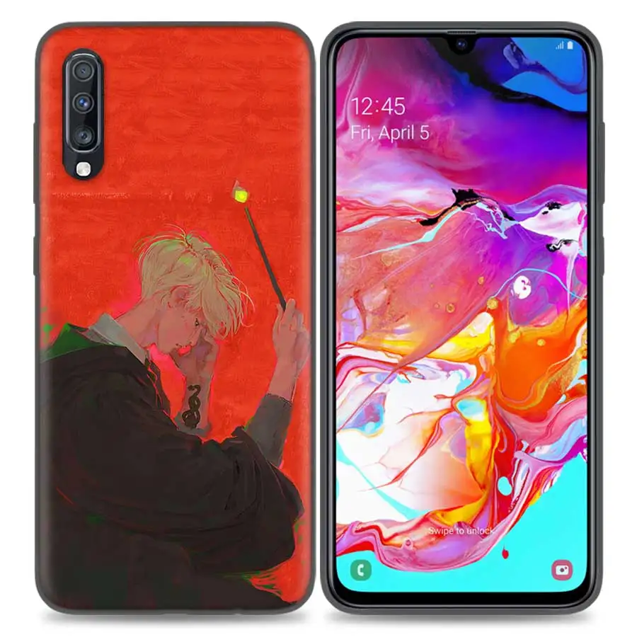 08 Силиконовый чехол-накладка для samsung Galaxy A50 A80 A70 A60 A40 A30 A20 A20e A10 A9 A8 A7 A6 плюс Примечание 10 9 8 Нарцисса оболочки - Цвет: 08