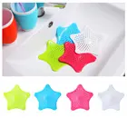 Новинка, держатель для волос в ванную комнату, искусственная ловушка, Силиконовый Фильтр для раковины, кухонные инструменты, дуршлаги, фильтры, 5 цветов