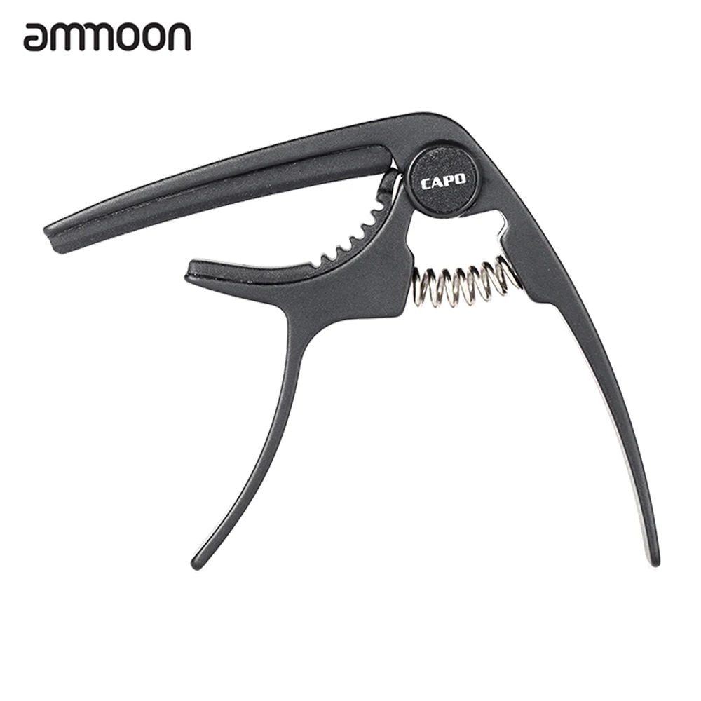 Ammoon металлический каподастр для гитары быстрая сменка легкий прочный аксессуар