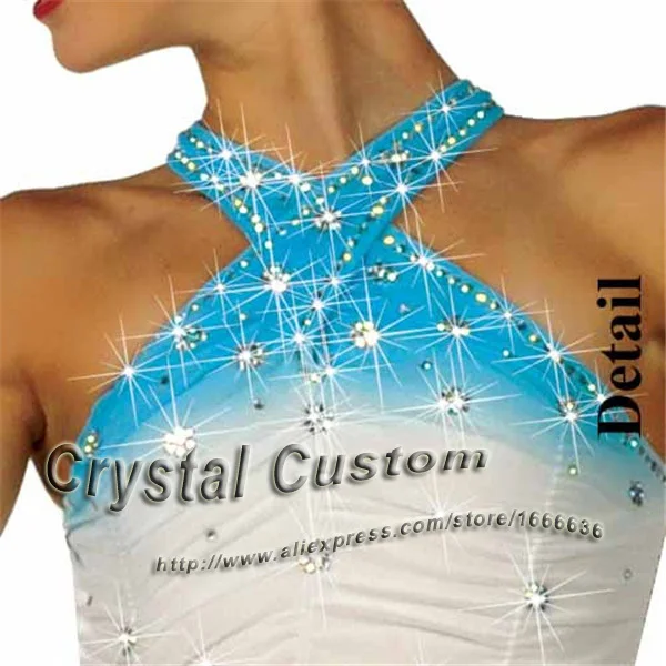 Профессиональные индивидуальные платья для катания на коньках девочек из