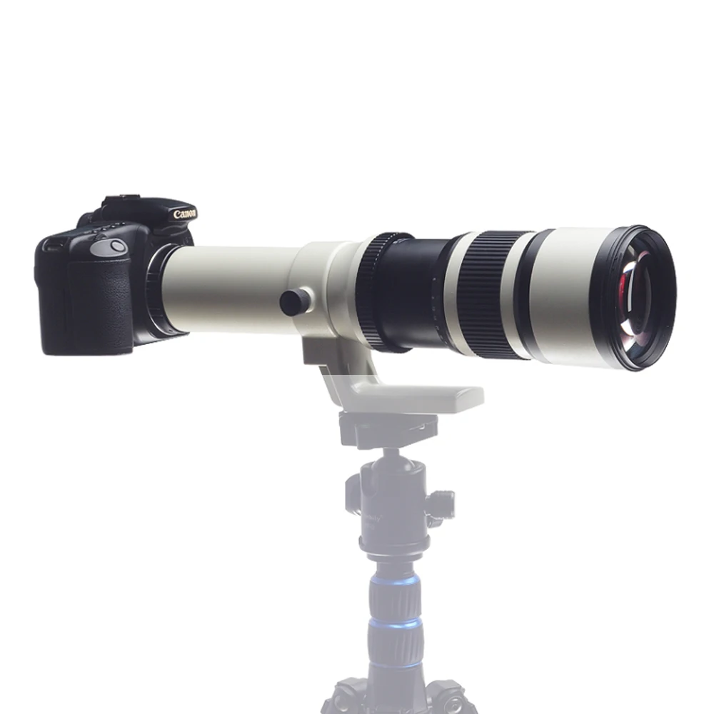 500 мм F/6,3 телеобъектив с фиксированным фокусом+ T2 переходное кольцо для DSLR Canon Nikon Pentax Olympus Fuji sony A6500 A7III/GH4 GH5