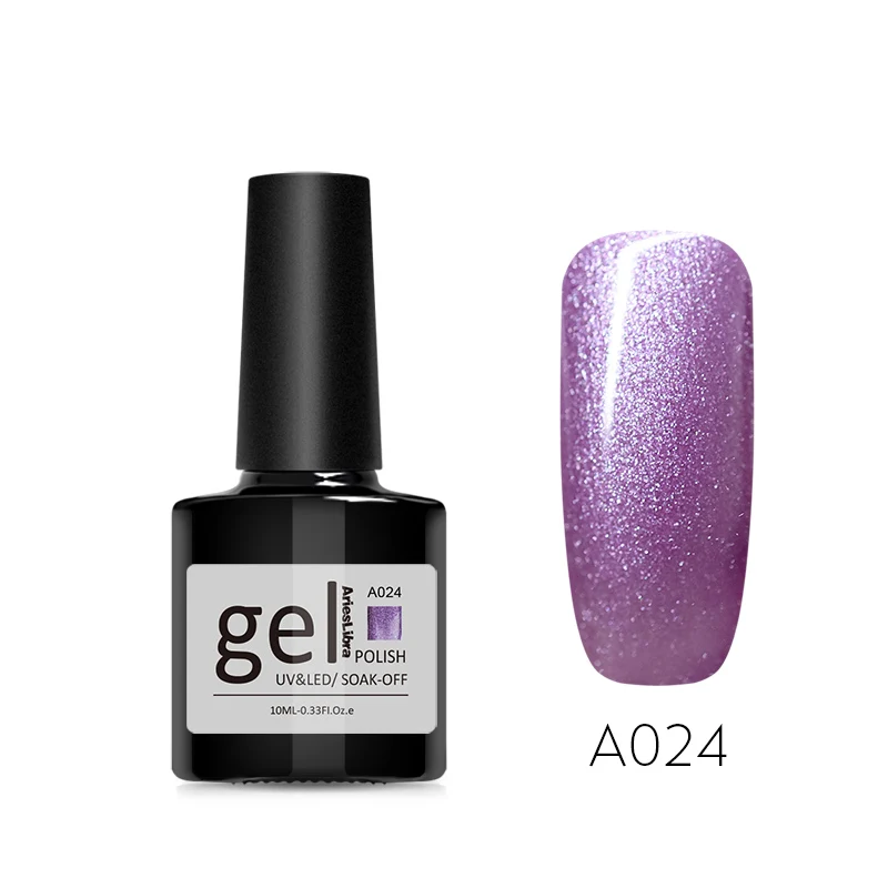 A024 AriesLibra Гель-лак для ногтей лак Vernis клей УФ лампа 10 мл замачиваемый лак светодиодный Гель-лак для ногтей - Цвет: A024