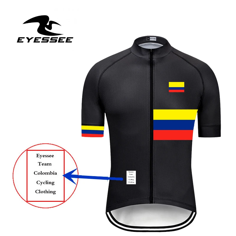 2 цвета! Одежда для велоспорта в стиле "Eyessee Team", лето, профессиональная дышащая майка с коротким рукавом для велоспорта, одежда для велоспорта