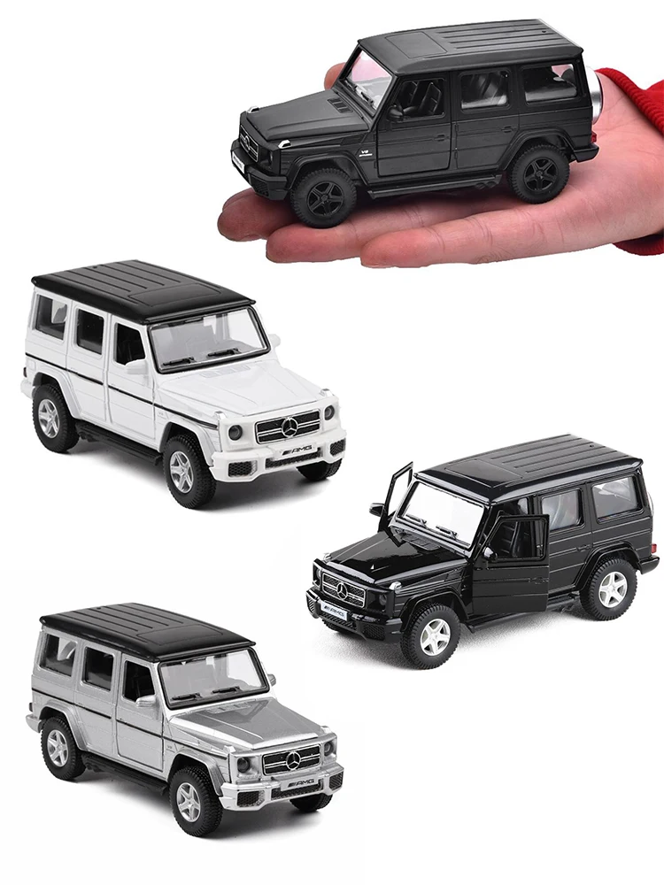1/36 смешанные цвета Литые и игрушечные транспортные средства G63 AMG Модель автомобиля оттягивающийся внедорожник коллекционные игрушки для мальчиков Детский подарок V020