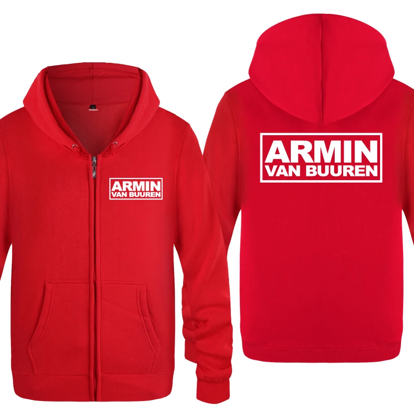 DJ Armin Van Buuren мужская толстовка с капюшоном в стиле «хип-хоп» мужские флисовые кардиганы на молнии толстовки с капюшоном - Цвет: HOY BAT