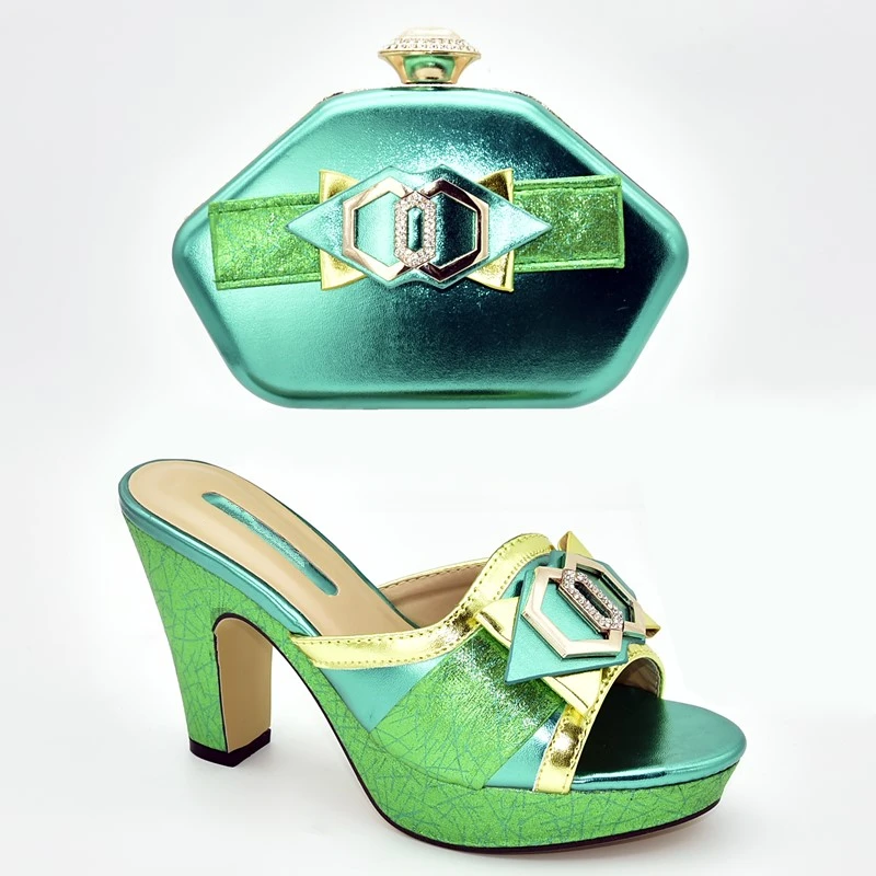 Итальянская женская обувь и подходящая сумка в комплекте нигерийские женские