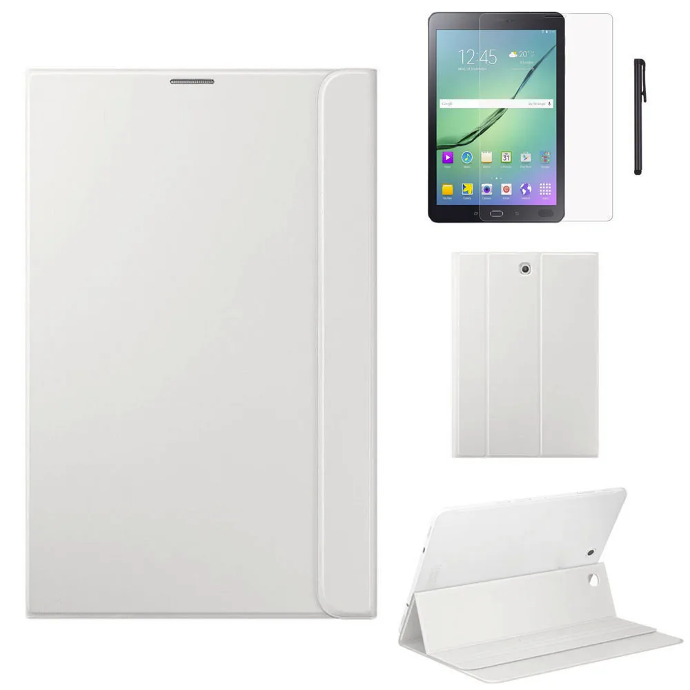 Чехол для Samsung Galaxy Tab S2 8 дюймов T710 T715 + пленка ручка кожаный чехол подставка