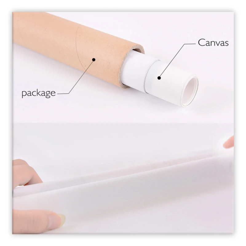 Abastract чернил холст картины зеленые растения черный и белый Минималистский плакат