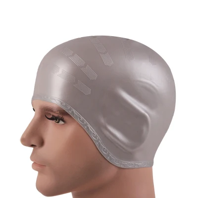 2018 профессиональная шапочка для плавания защита ушей Силиконовая