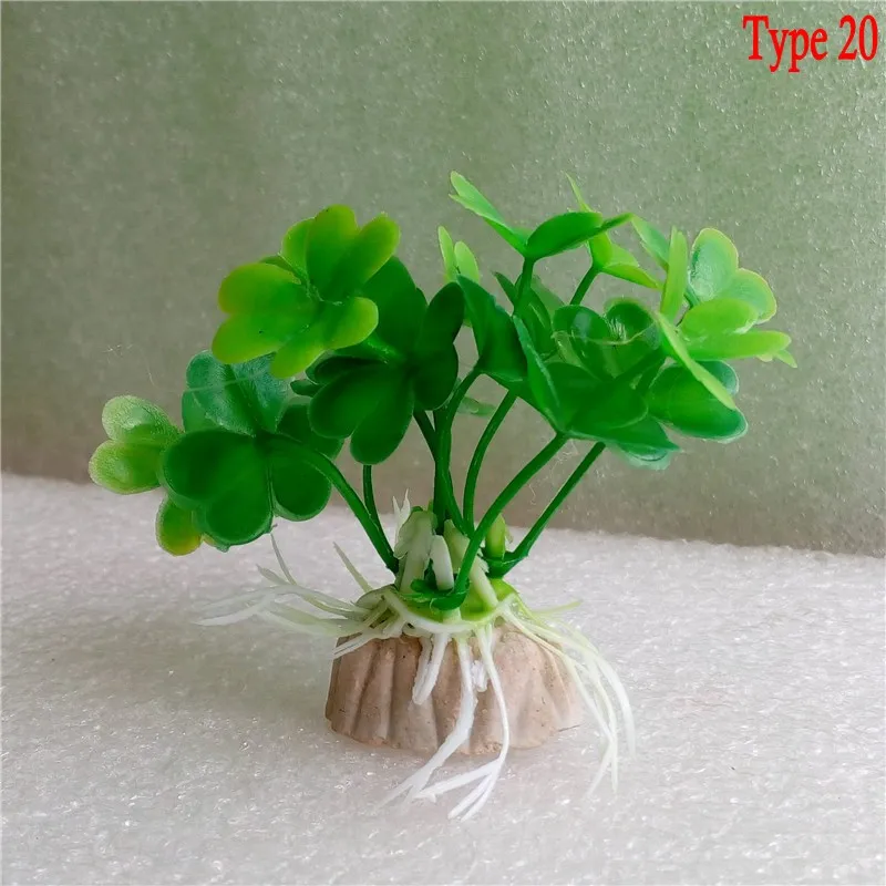 Искусственные пластиковые аквариумные растения чудо трава украшение ландшафт