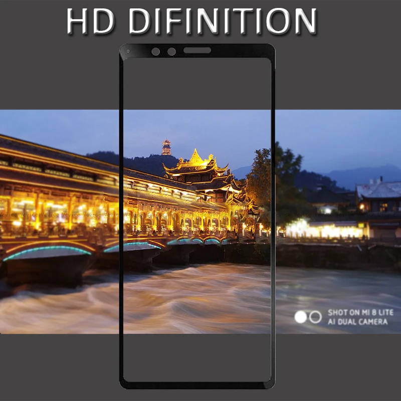 Защитное стекло на весь экран для Sony Xperia XZ4 XA3 10 1 XZ1 XZ2 Compact XA1 XA2 Ultra H3113 H4213 XZ XZS XP |