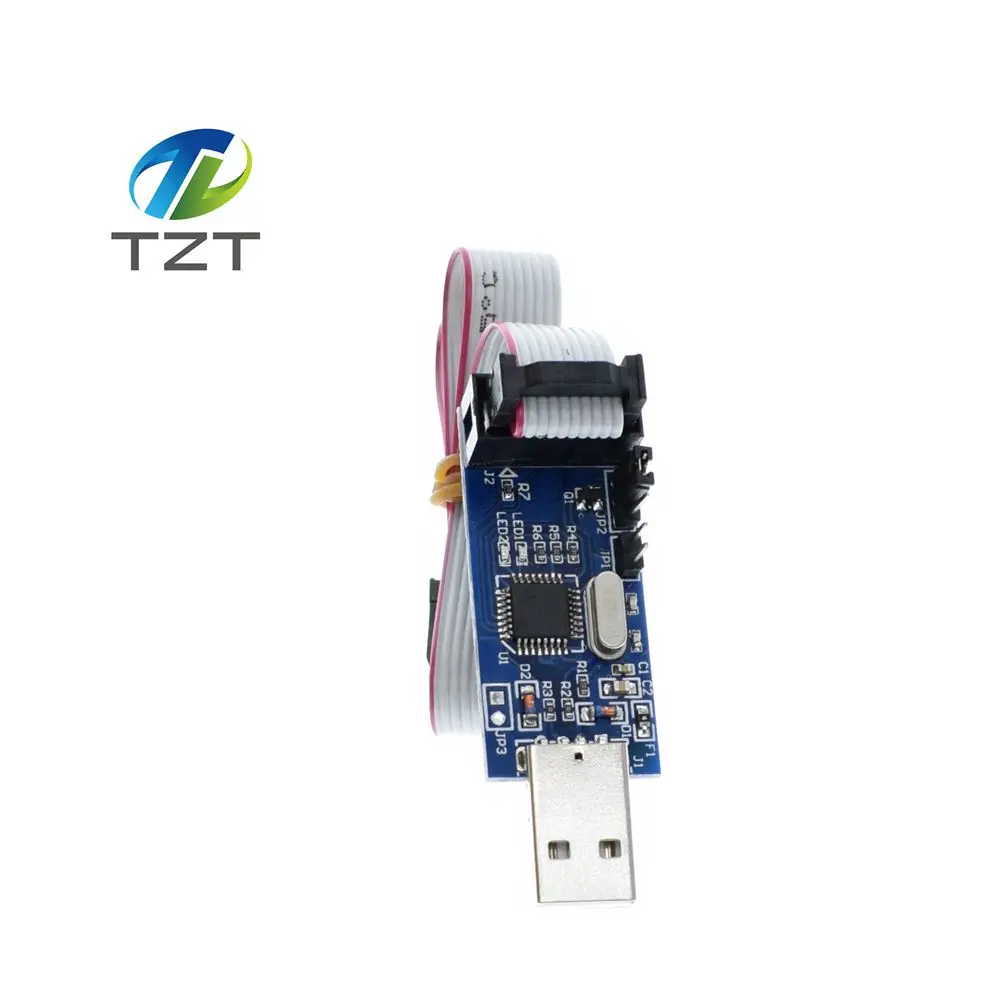 1LOT New USBASP USBISP AVR Programmer USB ISP USB ASP ATMEGA8 ATMEGA128 Support Win7 64K