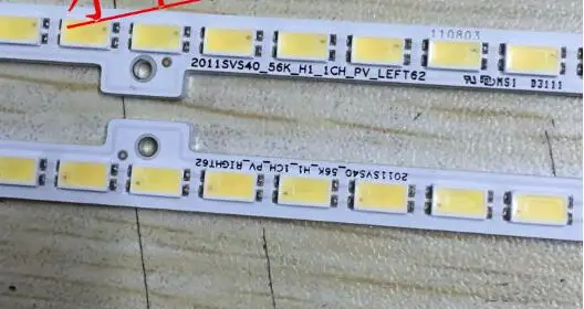 2 шт./лот для samsung UE32ES5500 LTJ400HM03-H светодиодный полосы BN64-01639A 2011SVS40-FHD-5K6K-Right левый 2011SVS40 440 мм 62 светодиодный