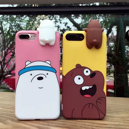 Togoat 3D Игрушечные лошадки чехол для телефона iPhone 7 Plus 6 S плюс милый мультфильм