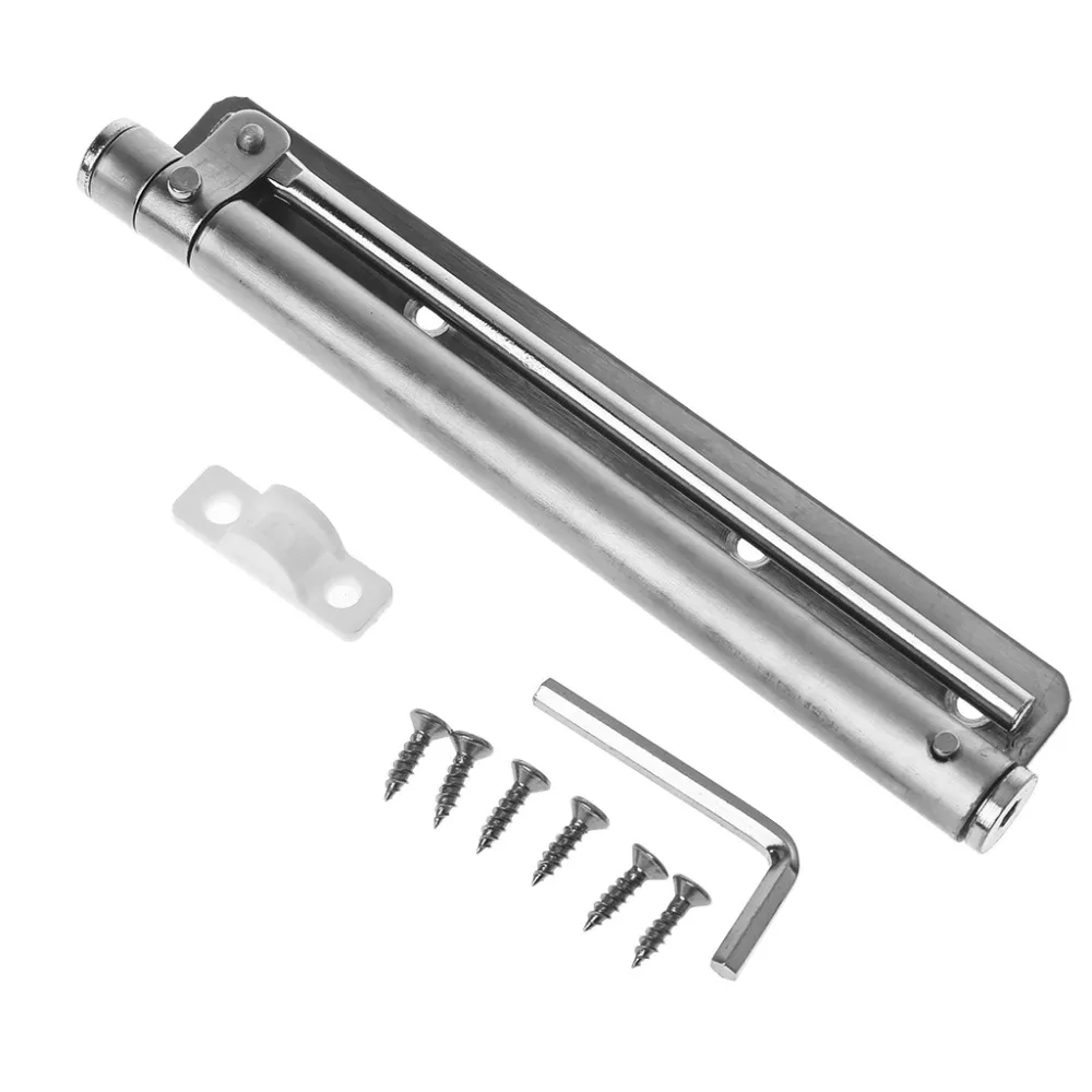 Автоматическая штормовая дверь из нержавеющей стали регулируемая