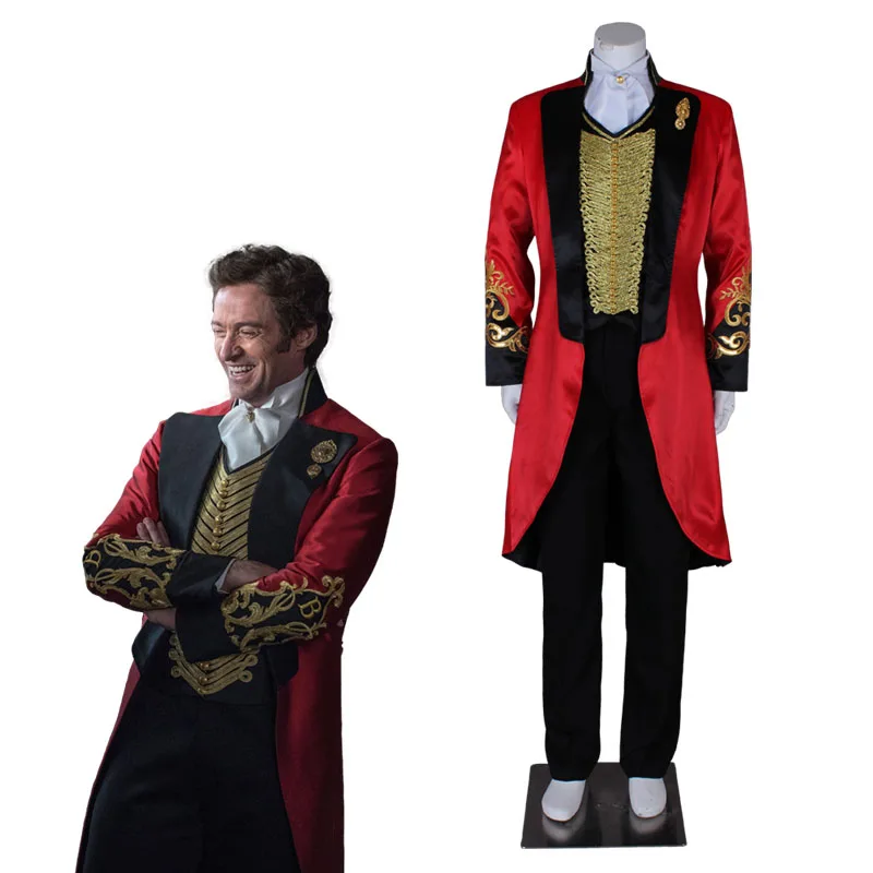 Самый лучший костюм для косплея Showman barum красный одежда Вэнь|Костюмы из фильмов и
