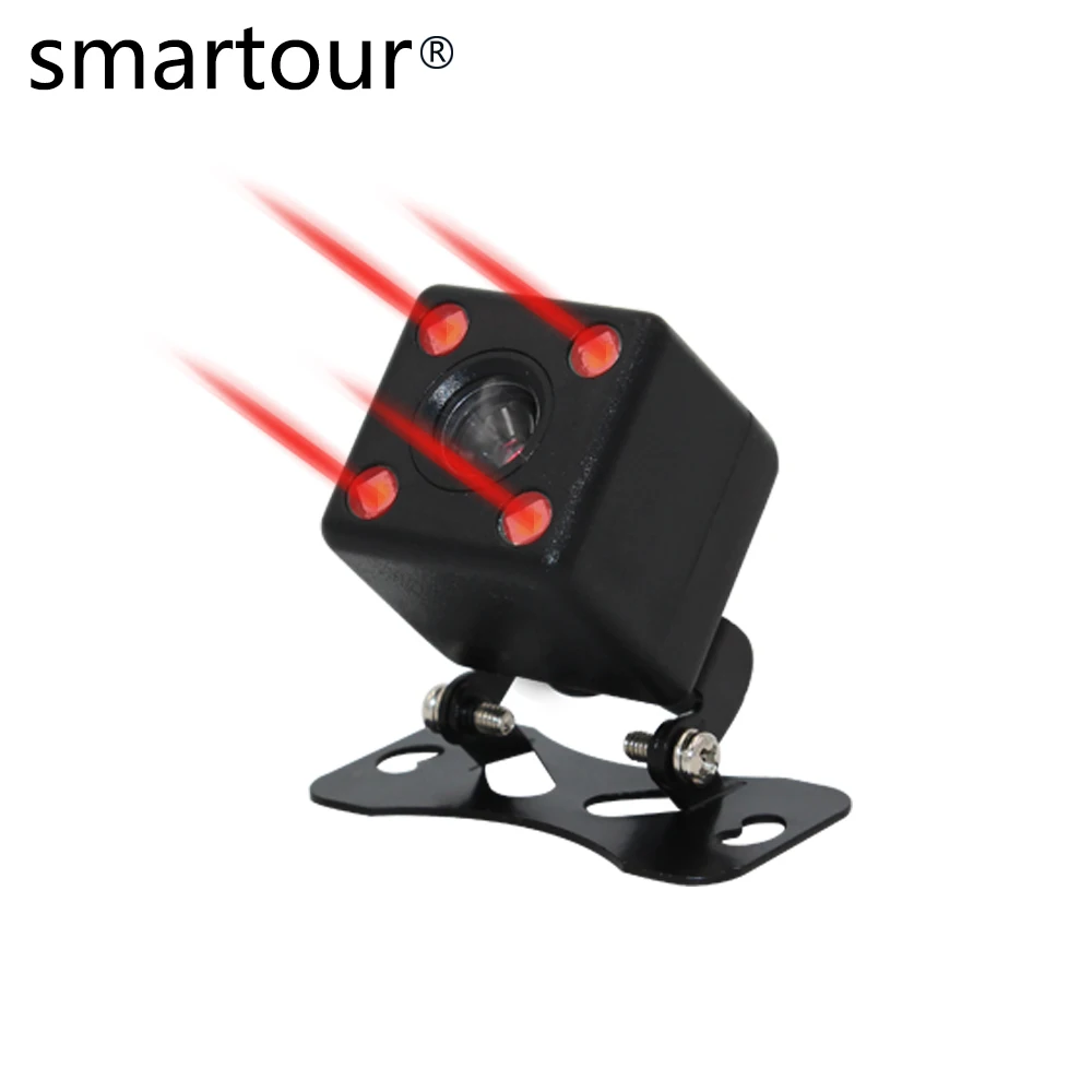Smartour Автомобильная камера заднего вида Универсальная динамическая траектория парковочная система резервная 8 ИК-подсветка ночное видение камера заднего вида видео