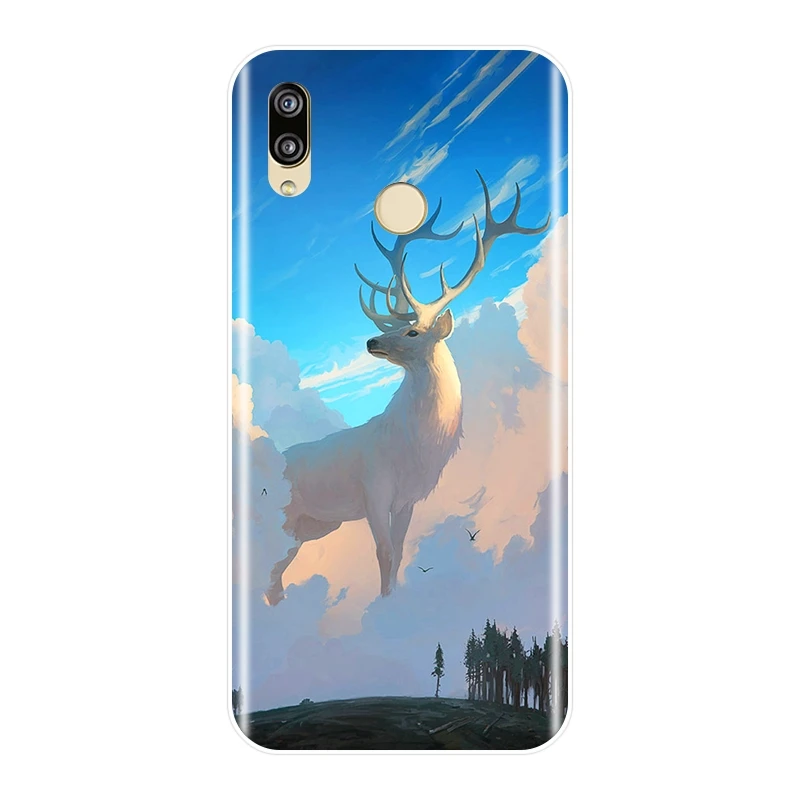Чехол для телефона Huawei P20 Pro P10 P Smart Plus P9 Lite Mini силиконовая Мягкая задняя крышка P8