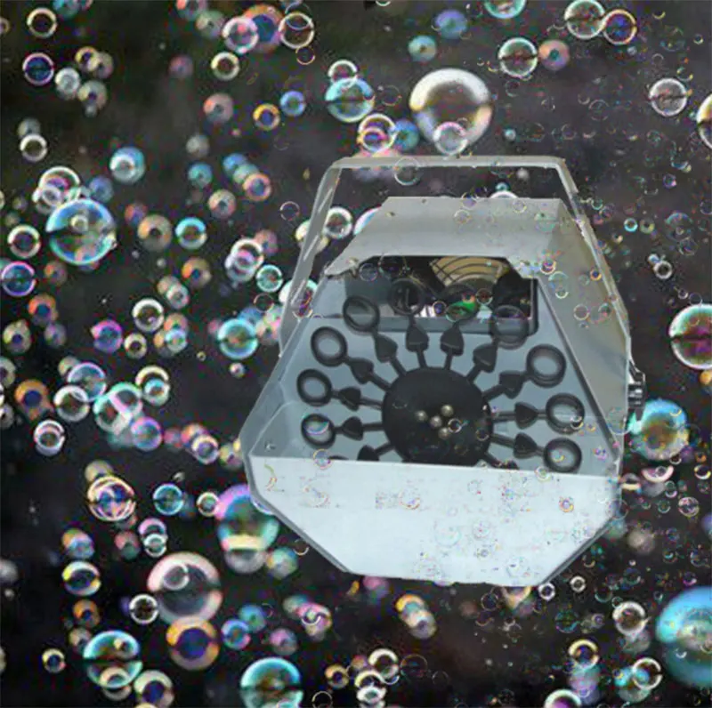 Мини зарядка RC пузырчатая машина Свадебные барные принадлежности сценический