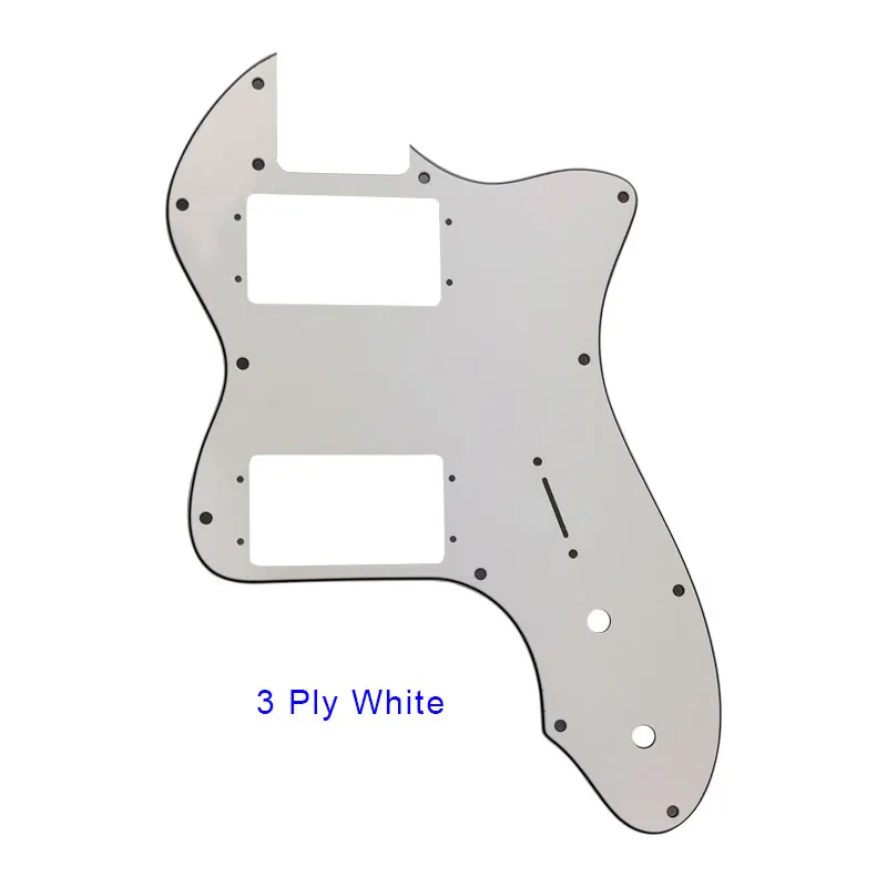 Гитарные части-для классической серии '72 Telecaster Tele Thinline, гитарная накладка, пластина с широким диапазоном звукоснимателей Humbucker