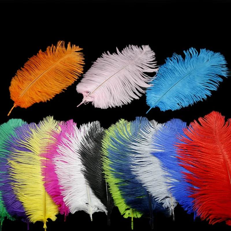 5 шт. декоративные страусиные перья 20 25 см|feather cuff|feather feathersfeather stamp |
