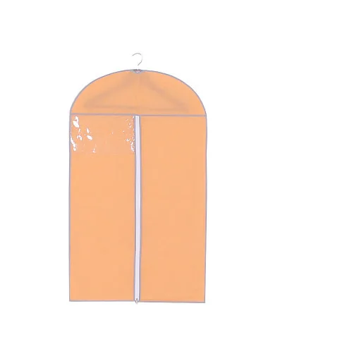 Orange Пыленепроницаемый мешок утолщенный нетканый чехол для одежды для защиты от пыли влагостойкий мешок для хранения одежды костюм куртка защитный чехол - Цвет: Orange